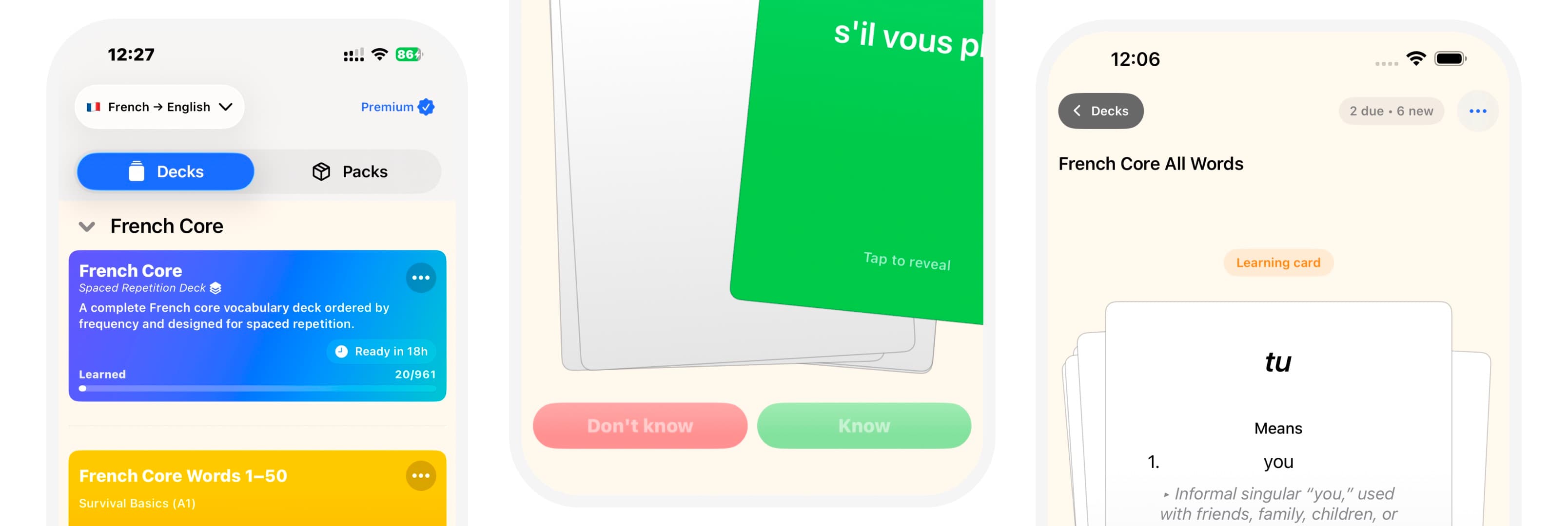 cardernir app screenshot